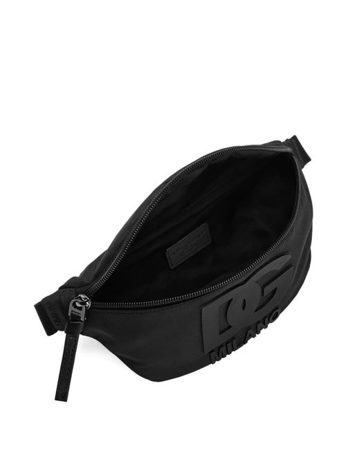 Marsupio bambina nero Dolce & Gabbana Kids | EM0072AU92780999